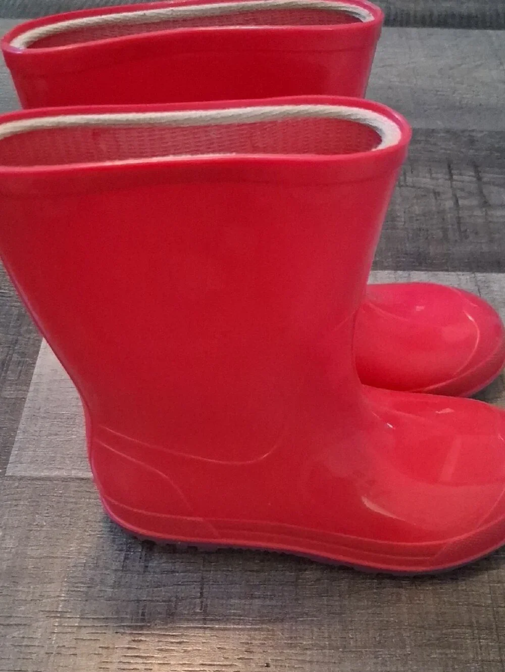 Kids PINK Waterproof Rain Boots